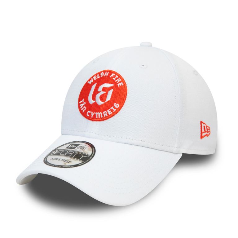 Gorras New Era 9forty Blancos - Welsh Fire The Hund Essential 76459UIRC